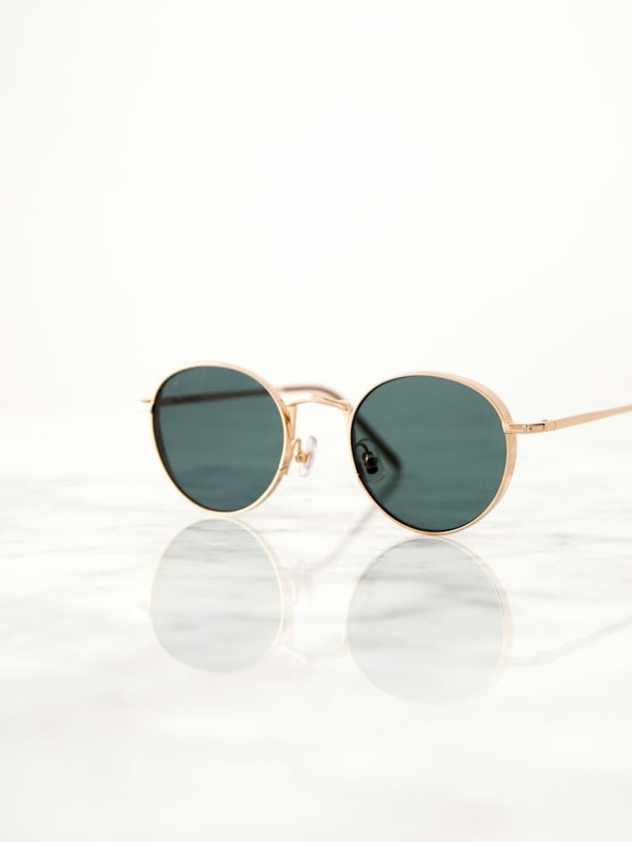 Casa Serra Golden Hour Round Sunglasses