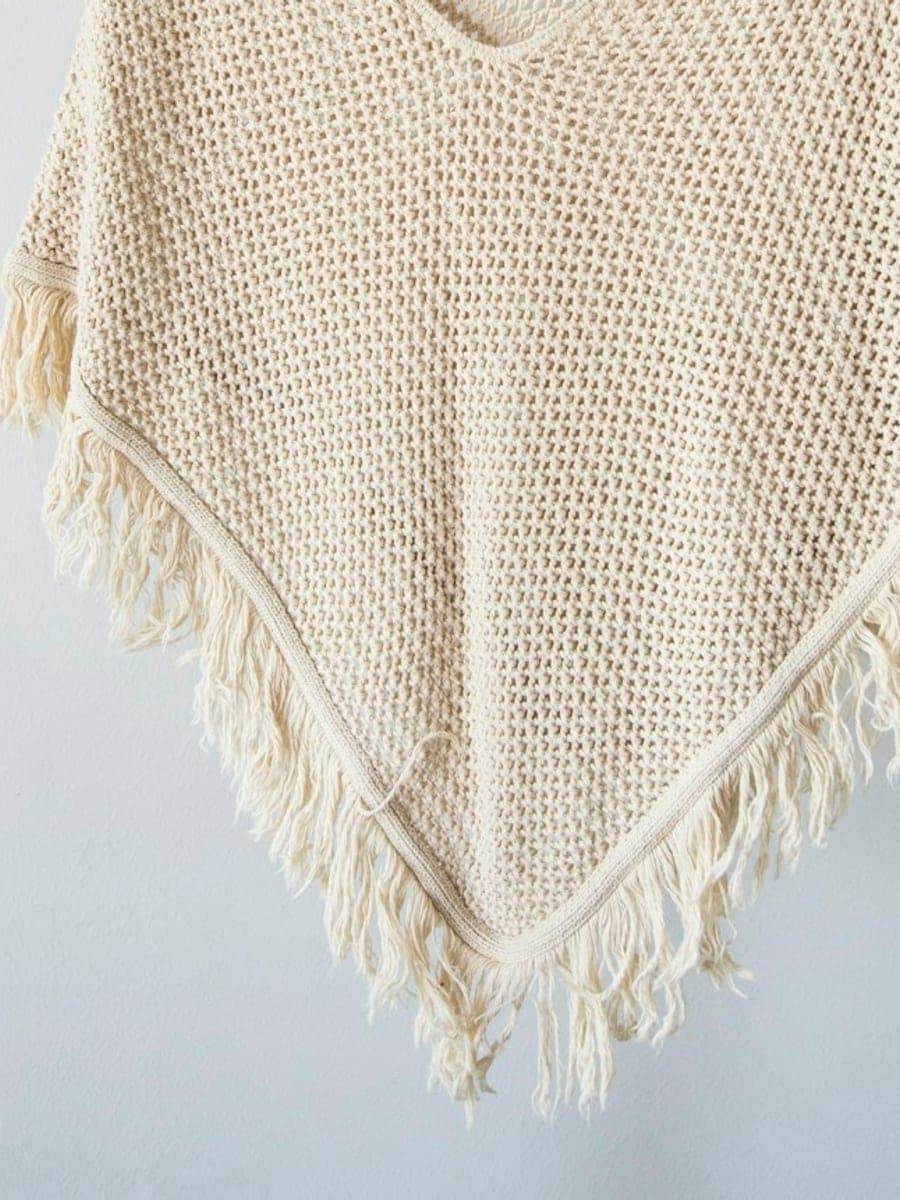 Atelier Nord Slow Sunday Open-Knit Poncho – photo 4 of 4